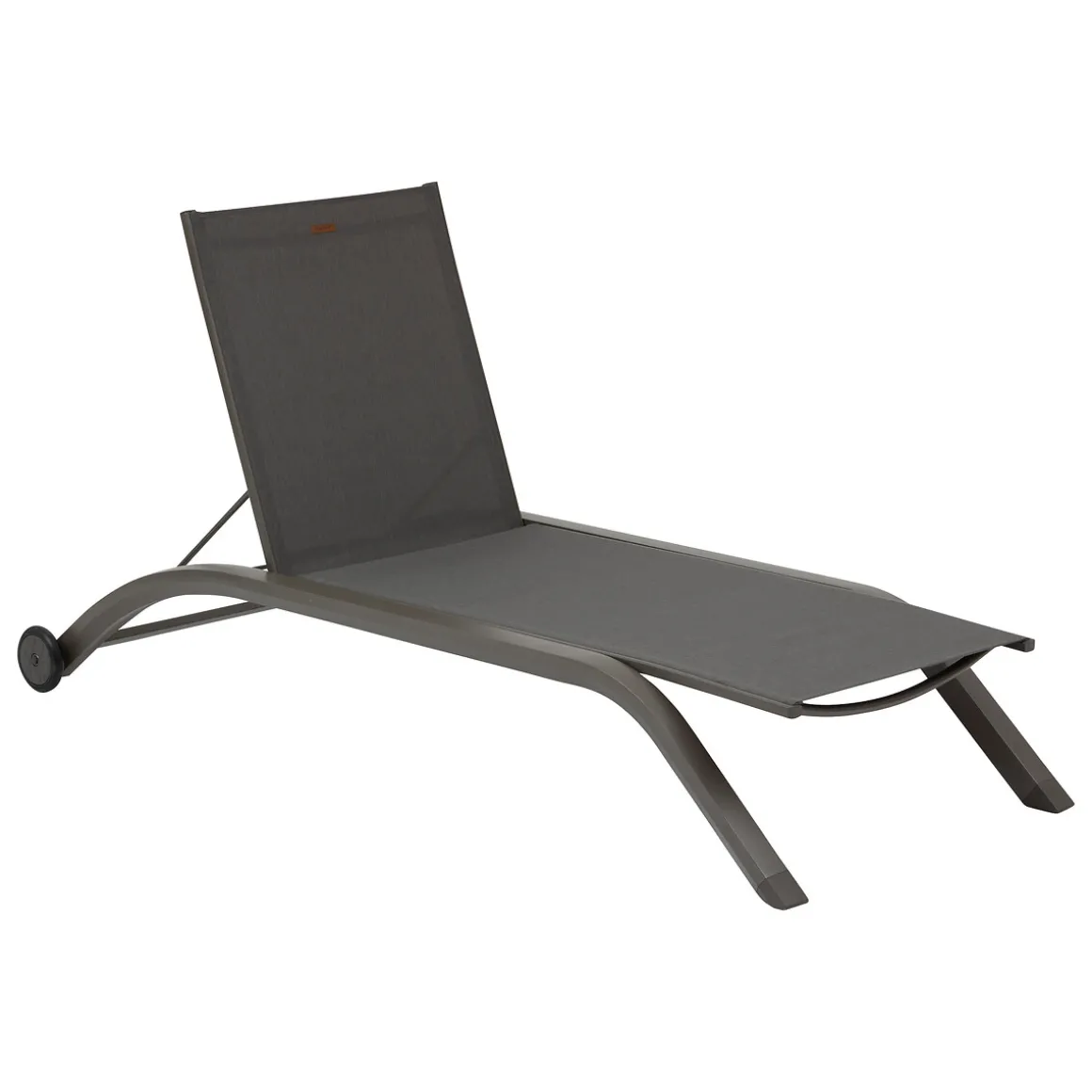 Tumbona JIMANI gris antracite y graphite