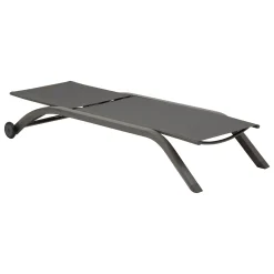 Tumbona JIMANI gris antracite y graphite