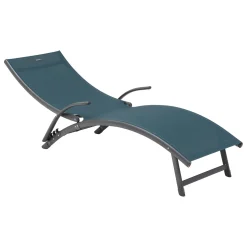 Tumbona SAMBA azul canard y graphite