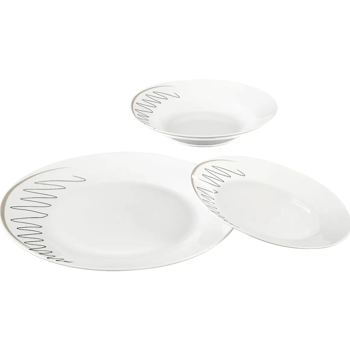 Vajilla 18 Pzas Diseño Esquisse