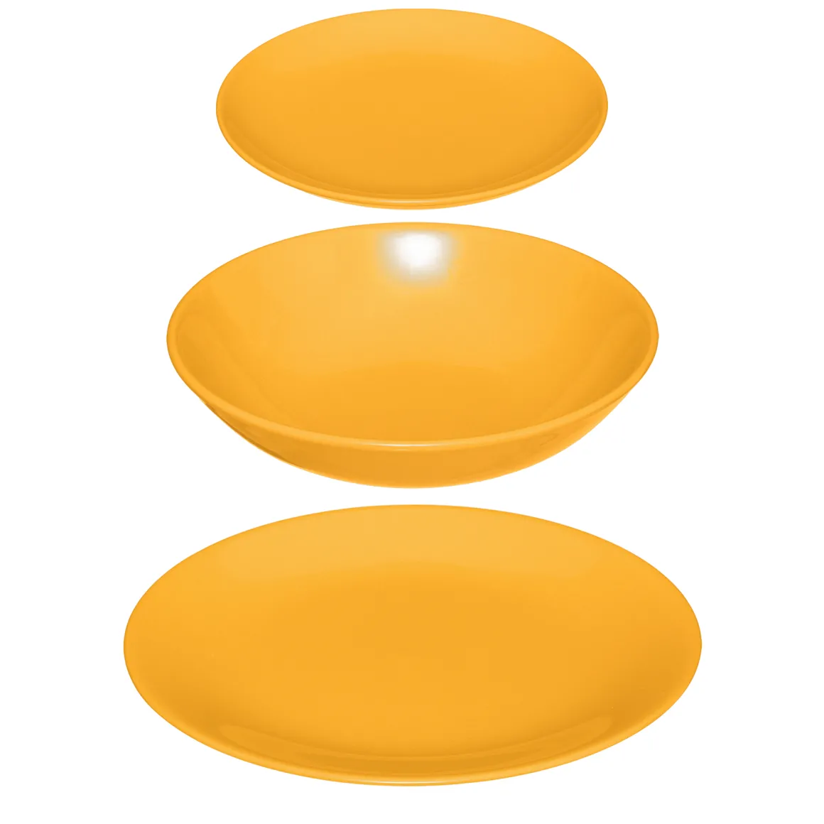 Vajilla 18 Pzas Redonda Colorama