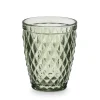 Vaso De Agua Diamante Verde 25cl