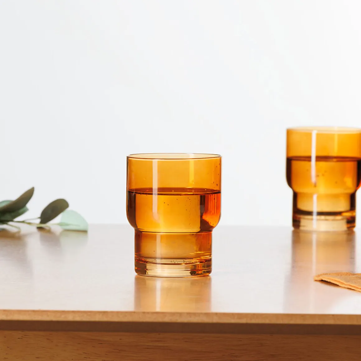 Vaso de agua ELLA amarillo 30cl