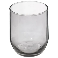 Vaso De Agua Gris De Vidrio 31Cl