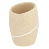 Vaso De Lavabo Beige Efecto Piedra