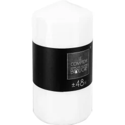 Vela Hugo Blanca 13cm