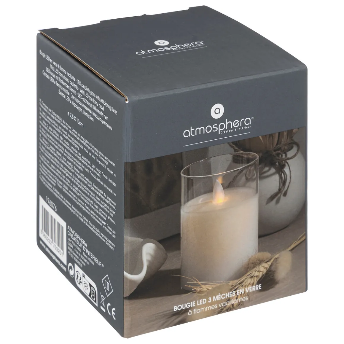 Vela Led Blanca Sena