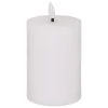 Vela Led Cilíndrica Molia Blanca 12.5cm