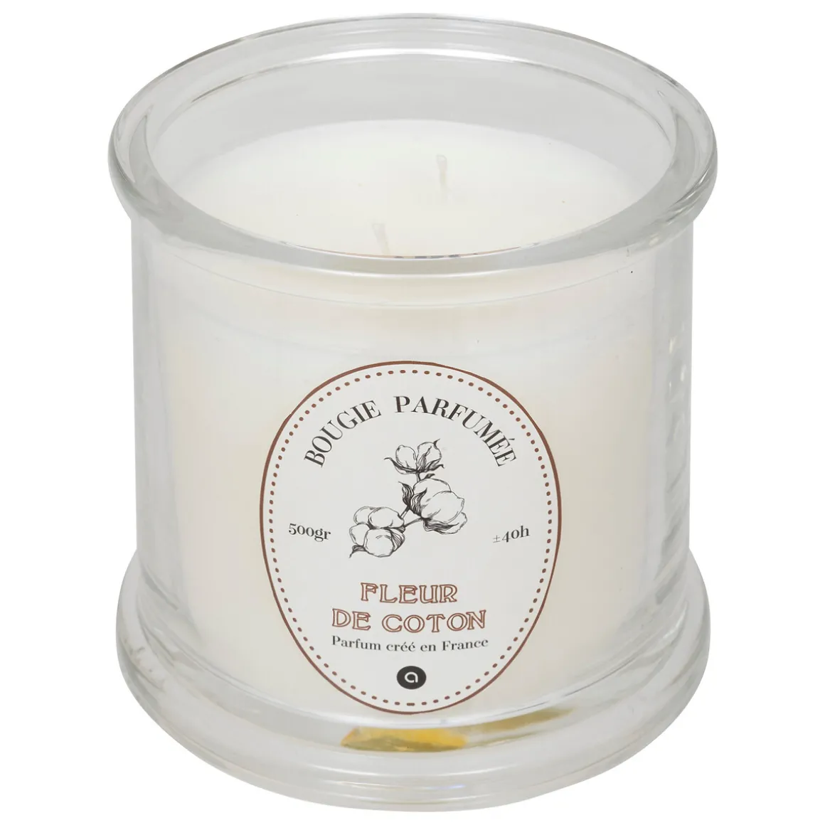 Vela perfumada HAPO flor de algodón 500gr