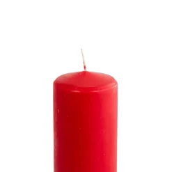 Vela Pilar Basic Roja 7.3x19Cm