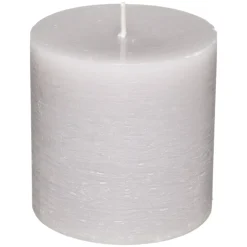 Vela Rústica Gris Pardo 6.7x7Cm