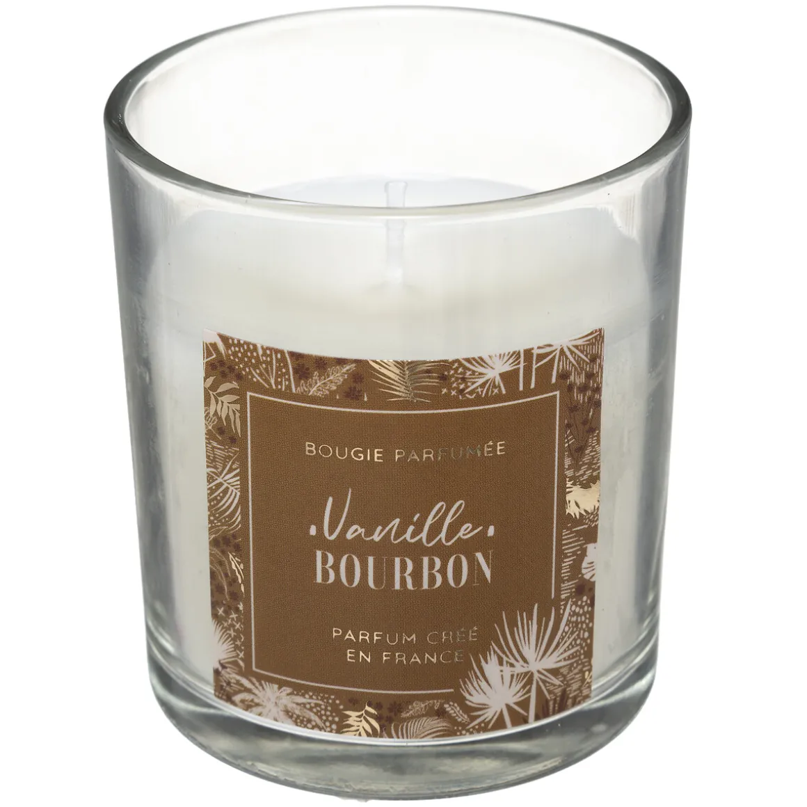 Vela Vainilla C/Campanilla Vidrio 130G