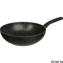 Wok Caractere Efecto Piedra 28Cm