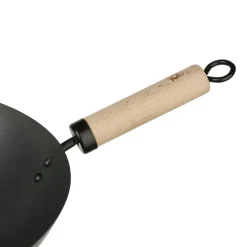 Wok C/Mango De Madera 35Cm