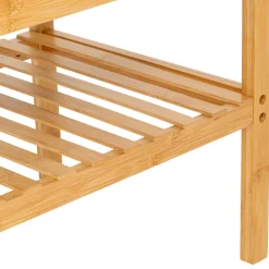 Zapatera con banco COSY de bambú