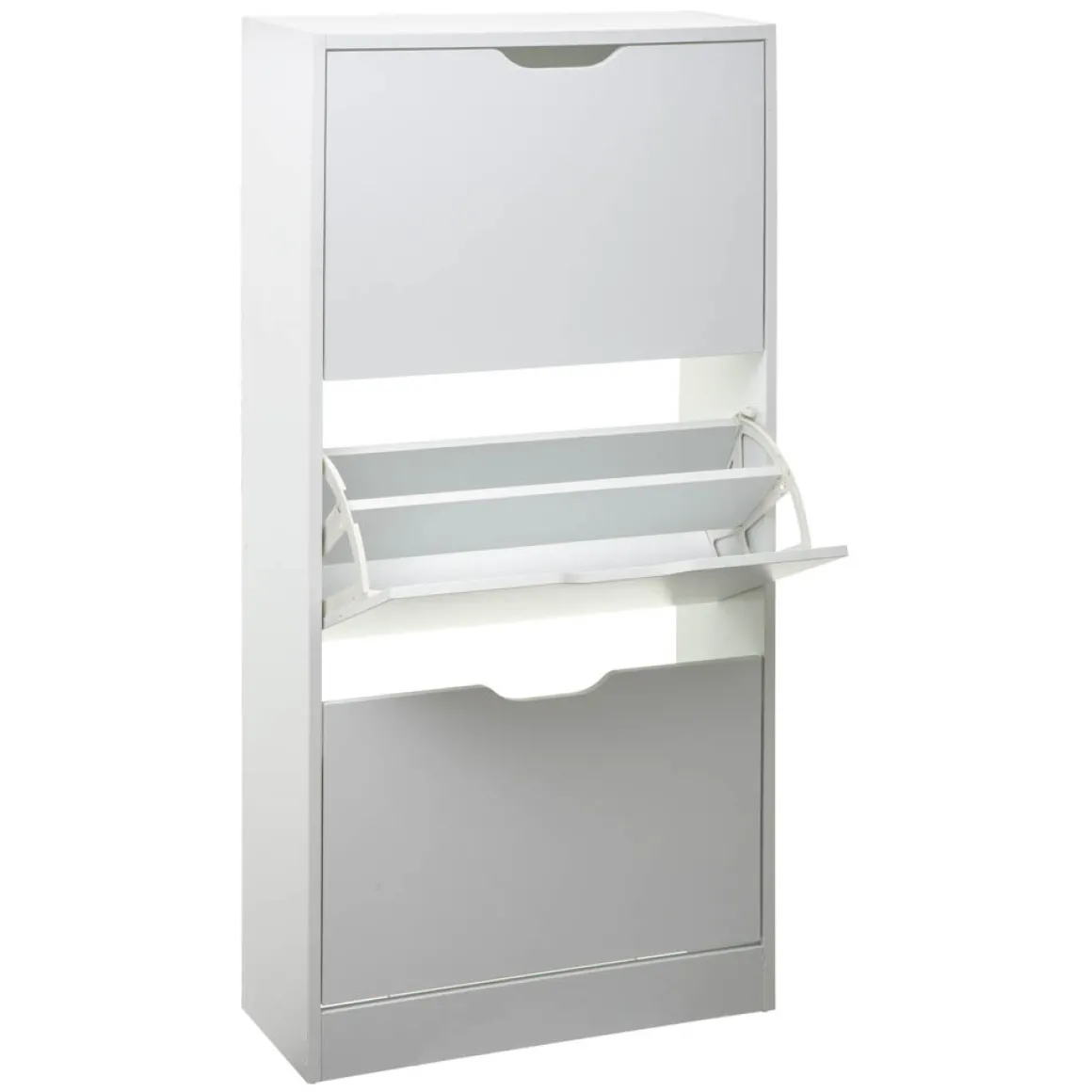 Zapatero C/3 Cajones 60x23.3x119.5Cm