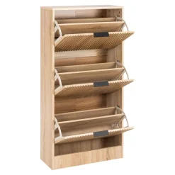 Zapatero Con 3 Cajones 120x24x60cm