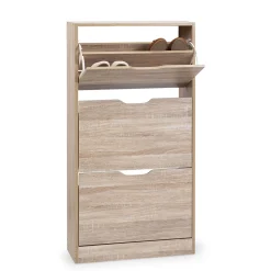 Zapatero Con 3 Cajones 60x23.3x119.5Cm