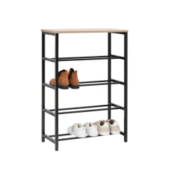 Zapatero Con 4 Estantes 63x30x90.5Cm