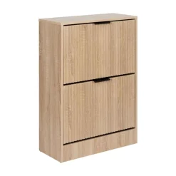 Zapatero Con Dos Cajones 80x24x60cm