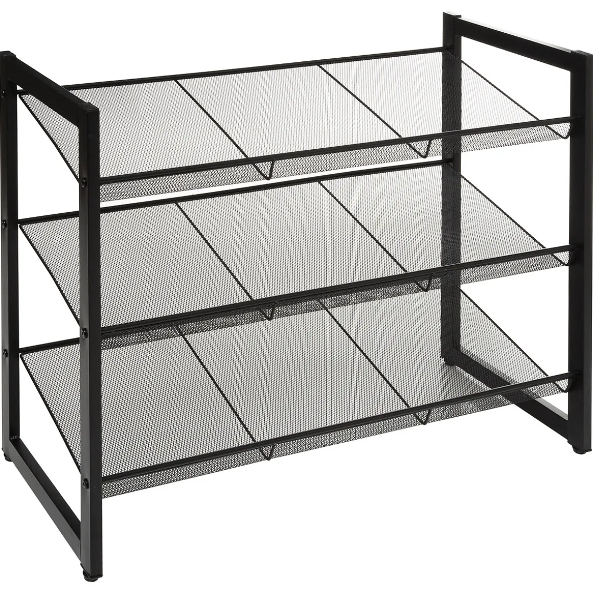 Zapatero De Metal Negro