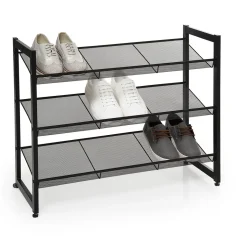 Zapatero De Metal Negro