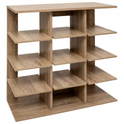 Zapatero MODULY de MDF natural